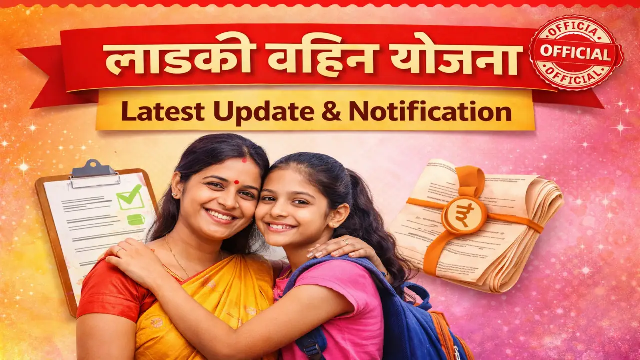 लाडकी बहिन योजना update notification 2026